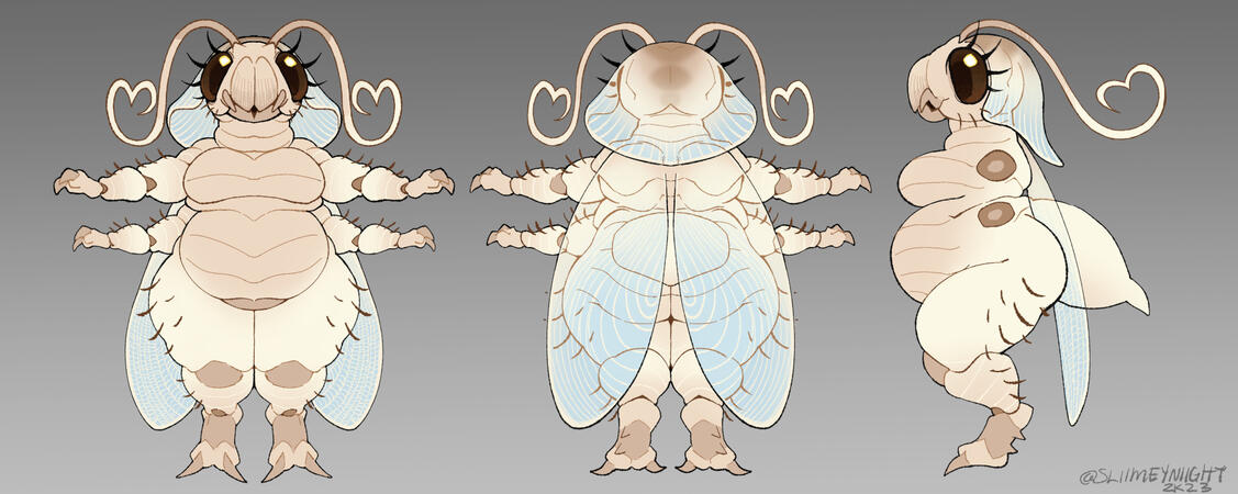 Albino Roach Girl Reference