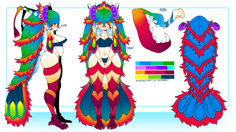 Mantis Shrimp Girl Reference