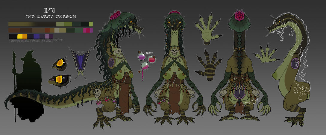 Ivy the Swamp Dragon Reference