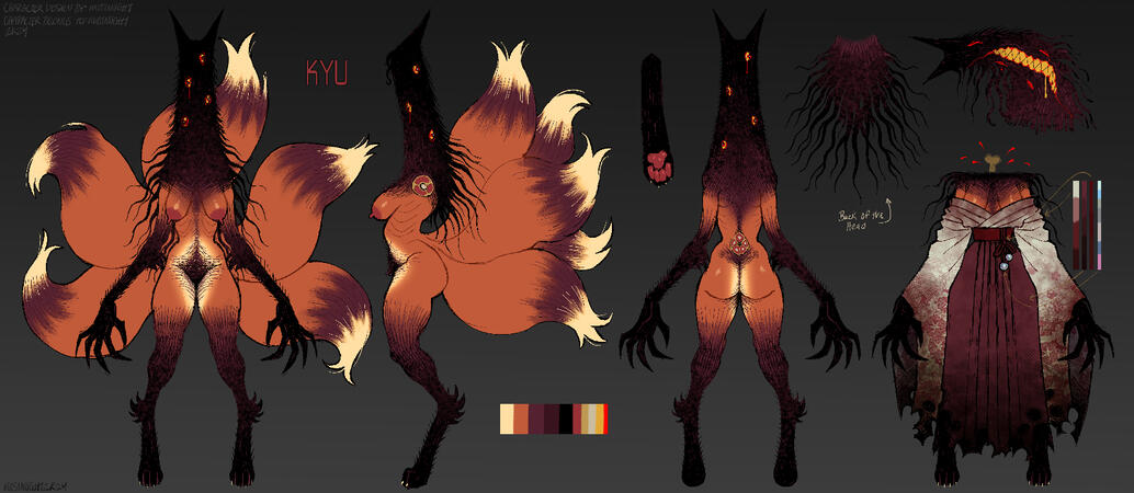 Kyu the Kitsune Reference